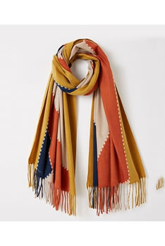 Echarpe imprimé graphique