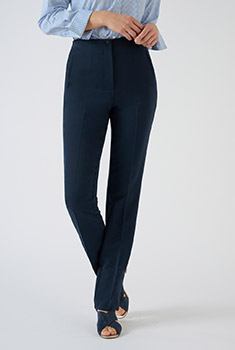 Pantalon effet ventre plat