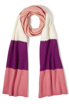 Echarpe rayée maille Thermolactyl®