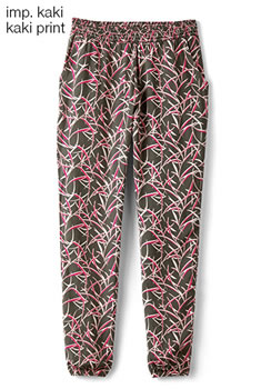 Pantalon pyjama fluide imprimé