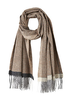 Maxi écharpe carreaux