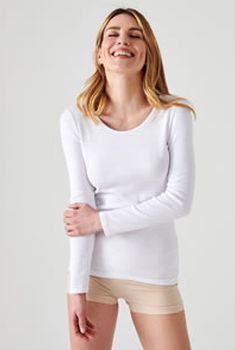 T-shirt manches longues Maille classique Thermolactyl