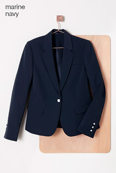 Veste col tailleur - Les infroissables !