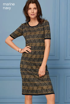 Robe manches courtes