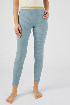Legging en maille torsadée Thermolactyl