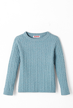 Pull garçon en maille torsadée Thermolactyl
