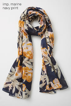 Etole pur coton imprimé fleurs