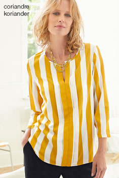 Blouse rayée fluide
