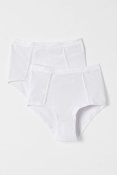 Lot de 2 culottes ventre plat