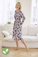 Robe de chambre pur coton peigné biologique