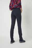 Pantalon slim 5 poches lyocell et coton stretch
