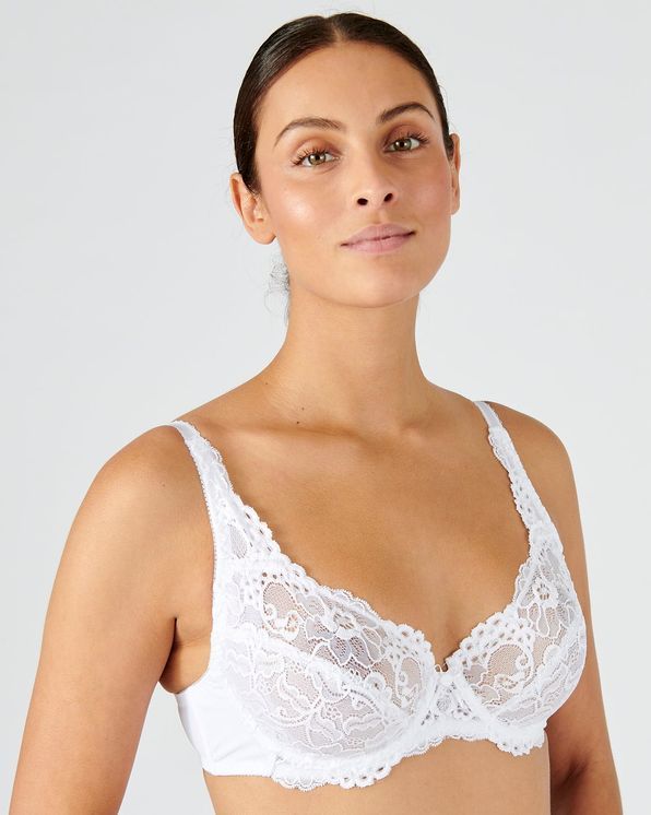 Soutien-gorge dentelle classique, à armatures