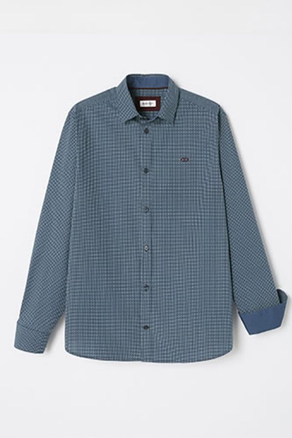 Chemise micro-imprimé