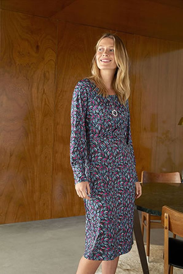Robe stretch imprimée