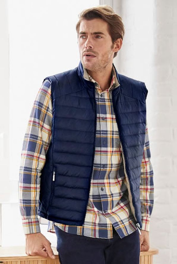 Doudoune sans manches réversible déperlante