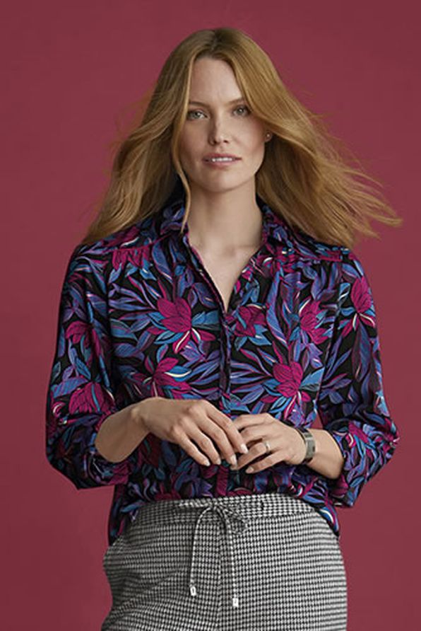 Chemisier imprimé floral