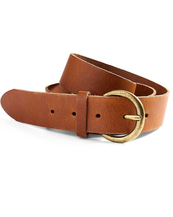 Ceinture croûte de cuir vachette