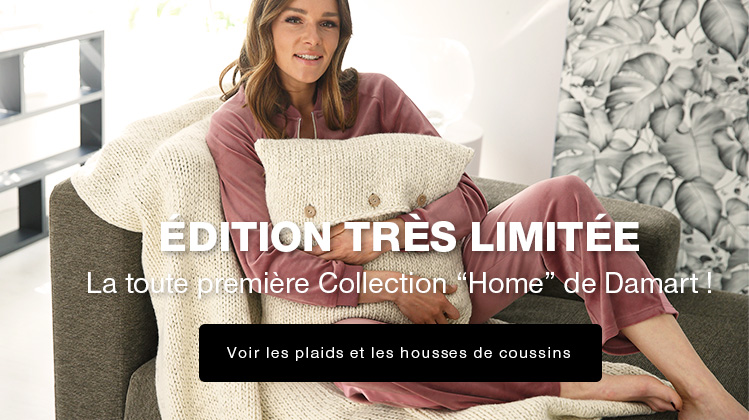 Edition très limitée : la toute première collection home de Damart