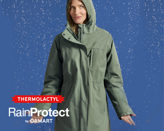 Parka femme imperméable à capuche