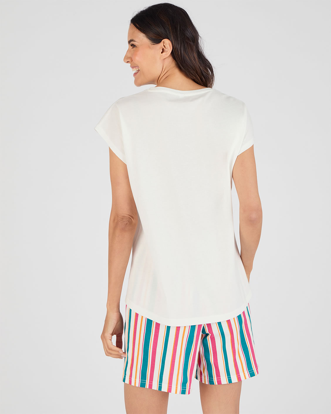 Short de pyjama pur coton peigné