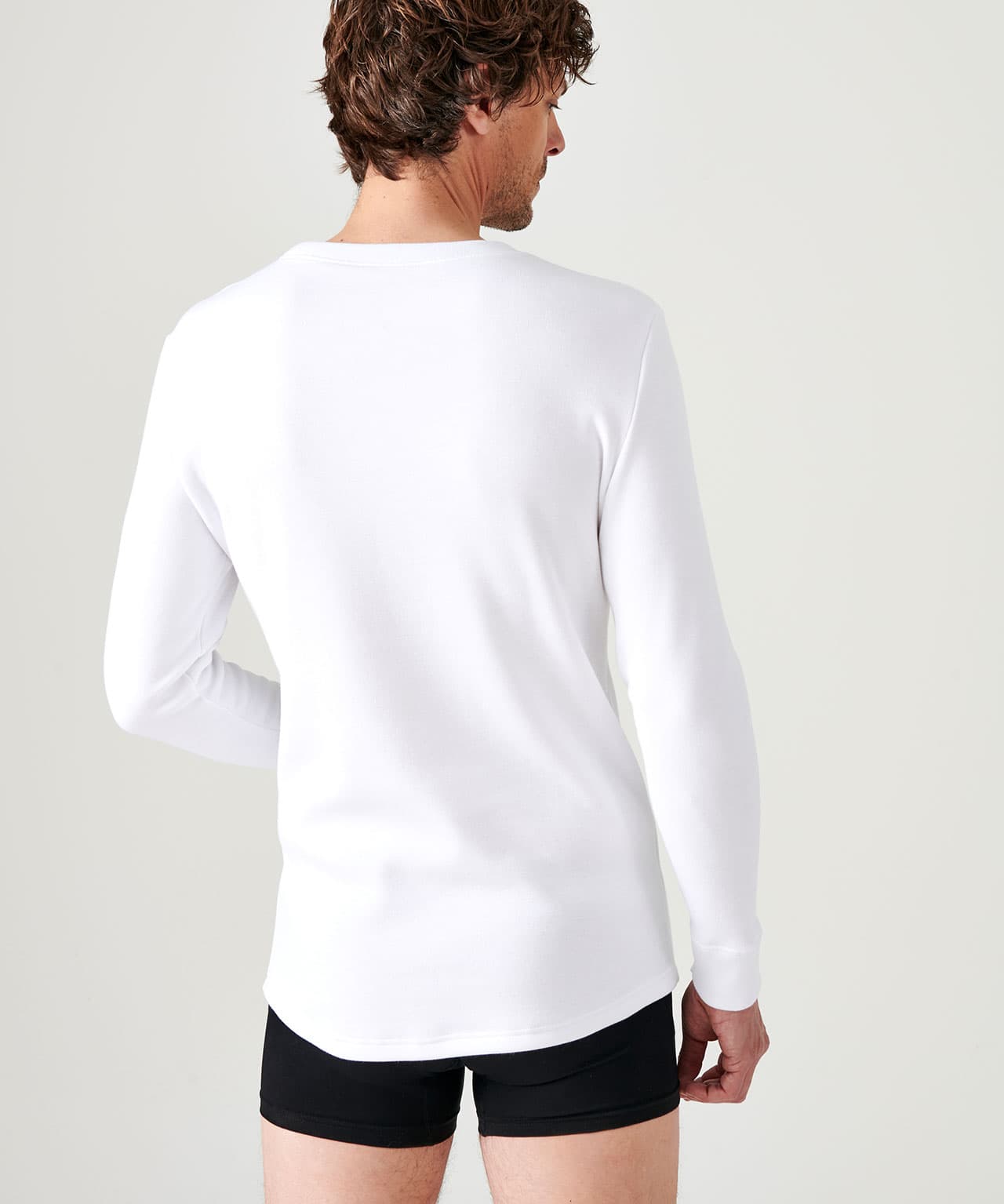 T-shirt Thermolactyl manches longues, molleton gratté