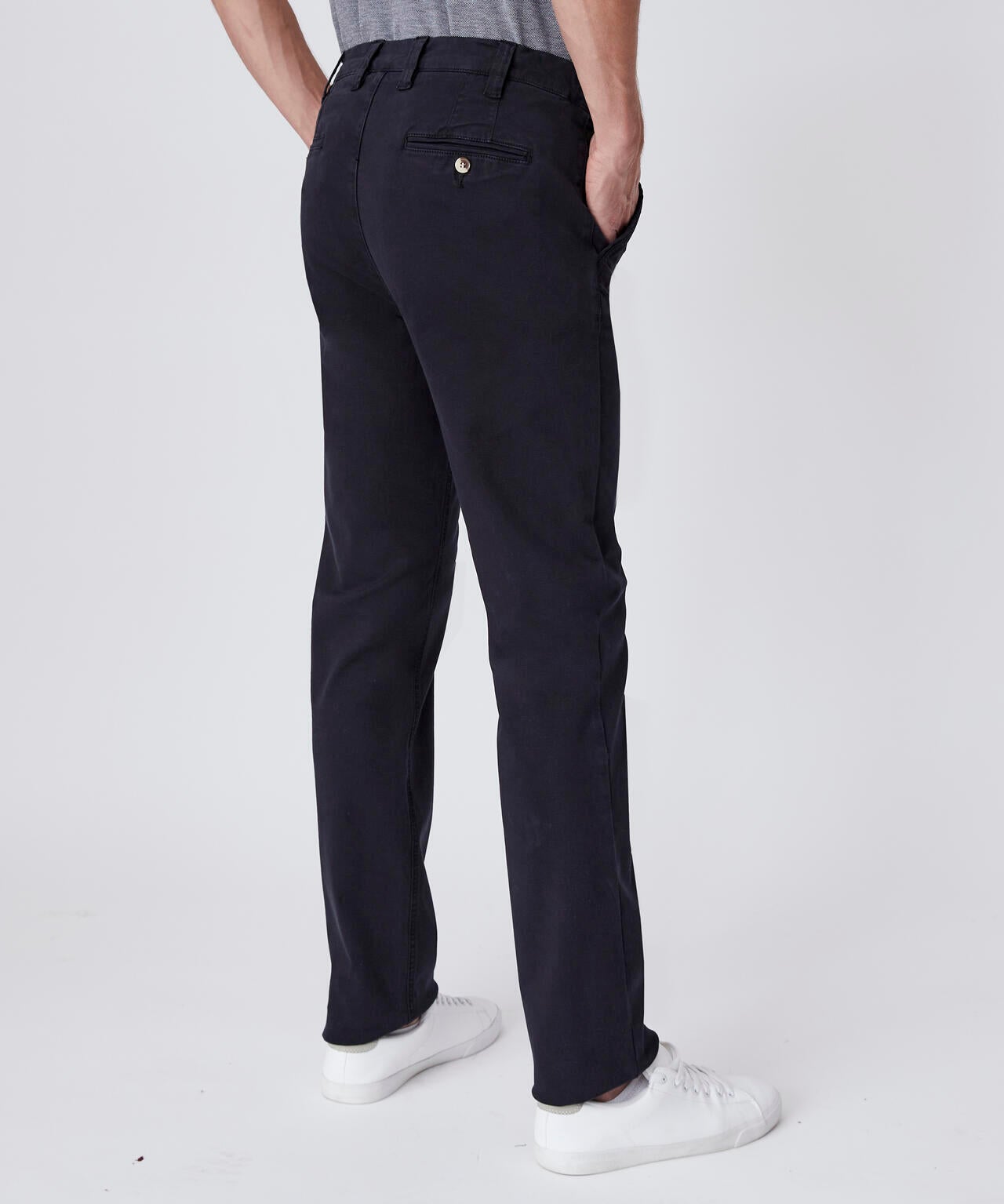 Pantalon 5 poches chino coton stretch