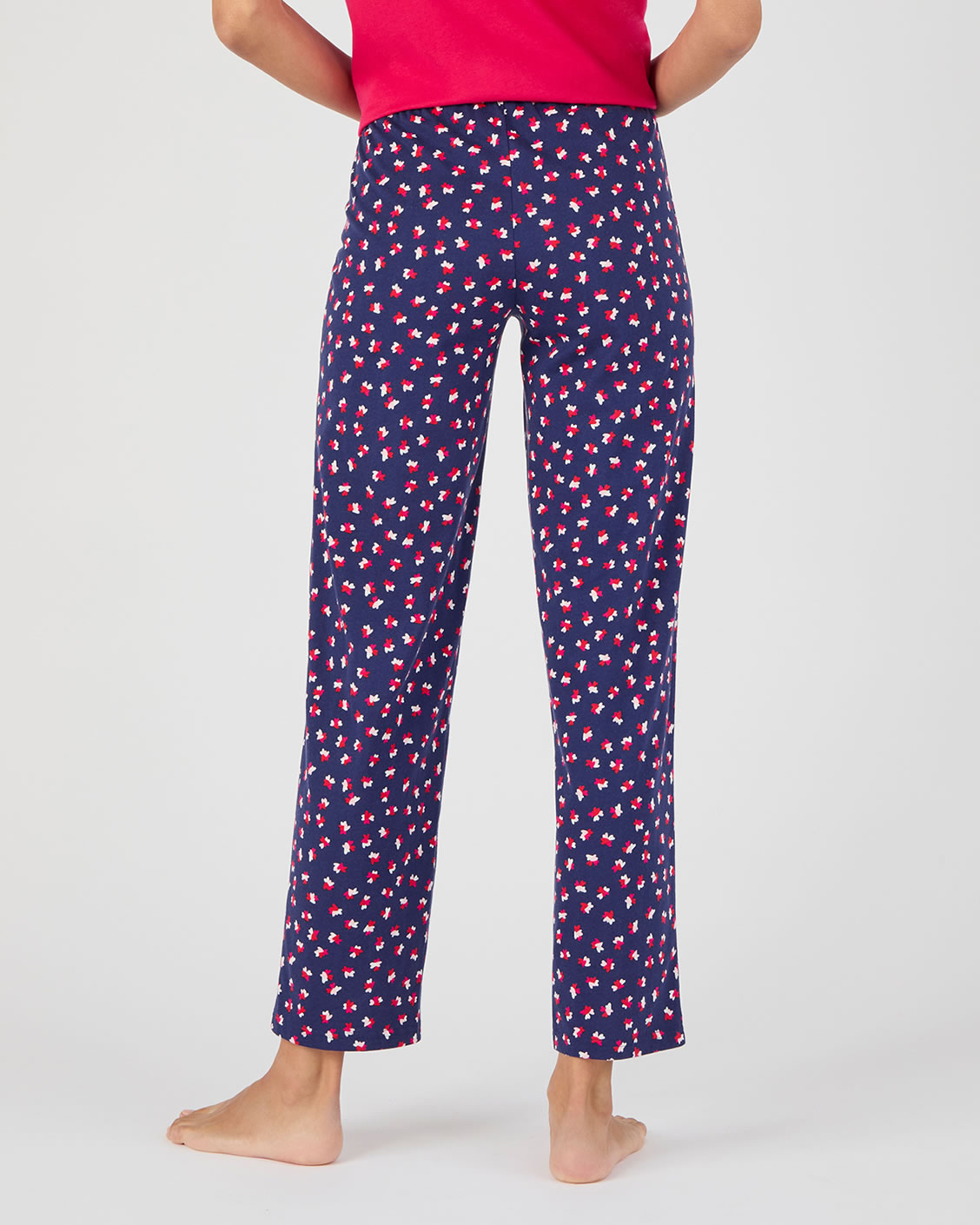 Pantalon de pyjama pur coton peigné