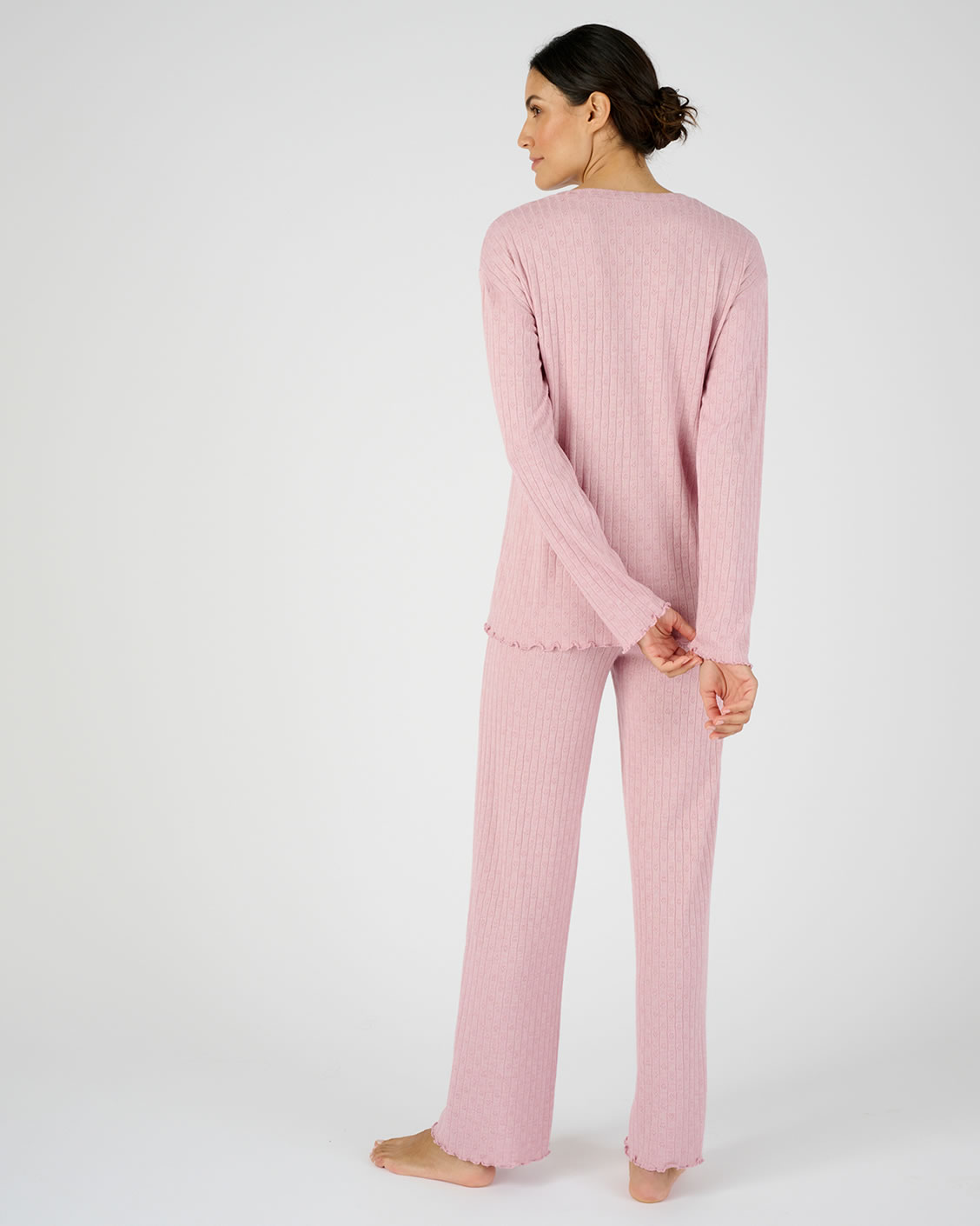 Pyjama en maille pointelle