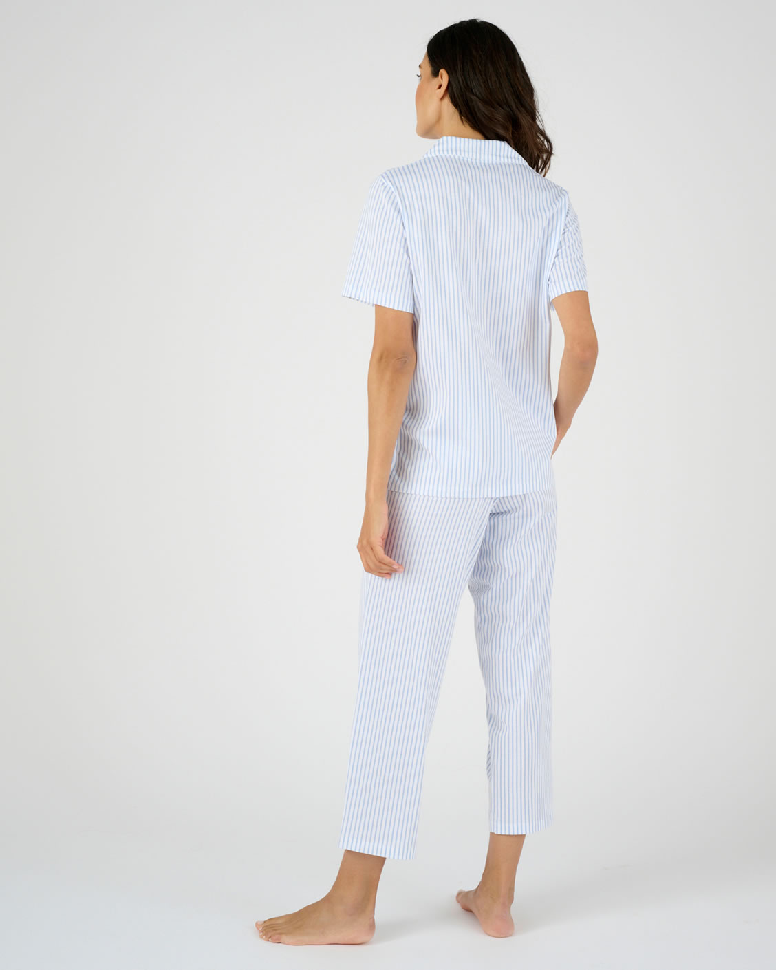 Pyjama 7/8ème boutonné