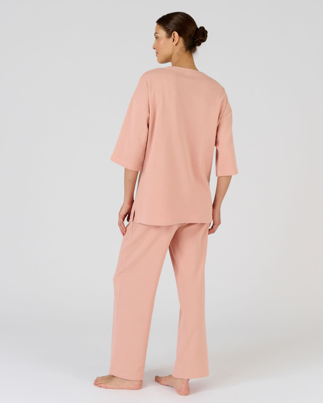 Pyjama en maille gaufrée