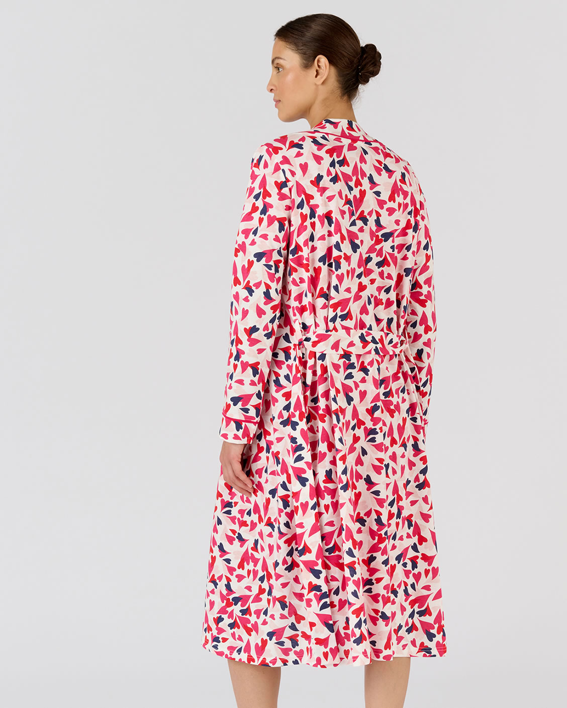 Robe de chambre pur coton peigné