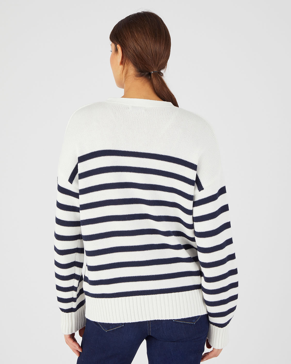 Gilet uni ou rayé esprit marin