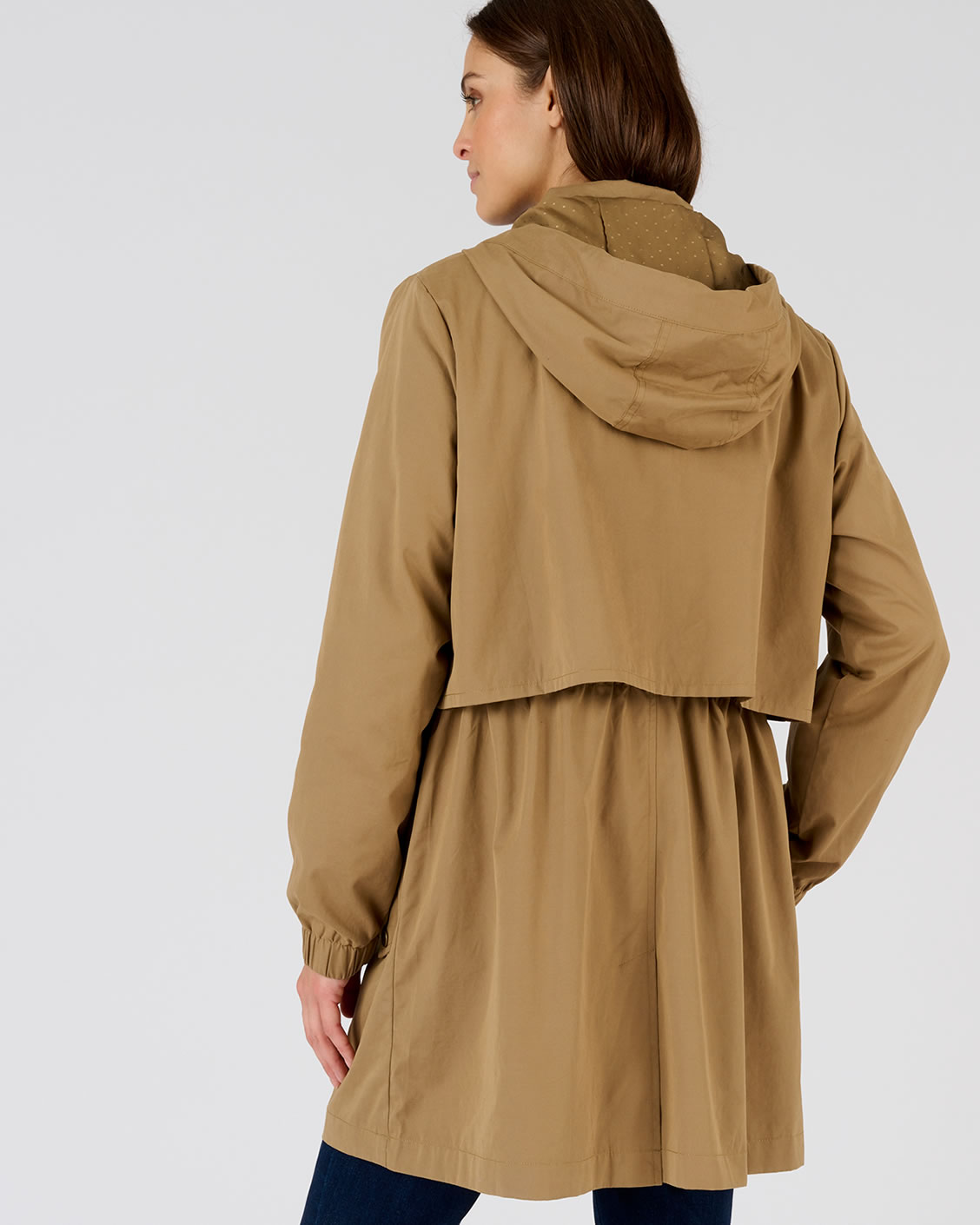 Parka toucher velouté