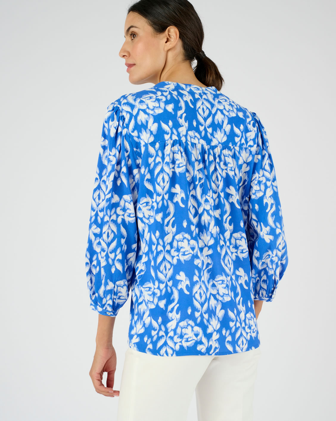 Blouse imprimée pure viscose