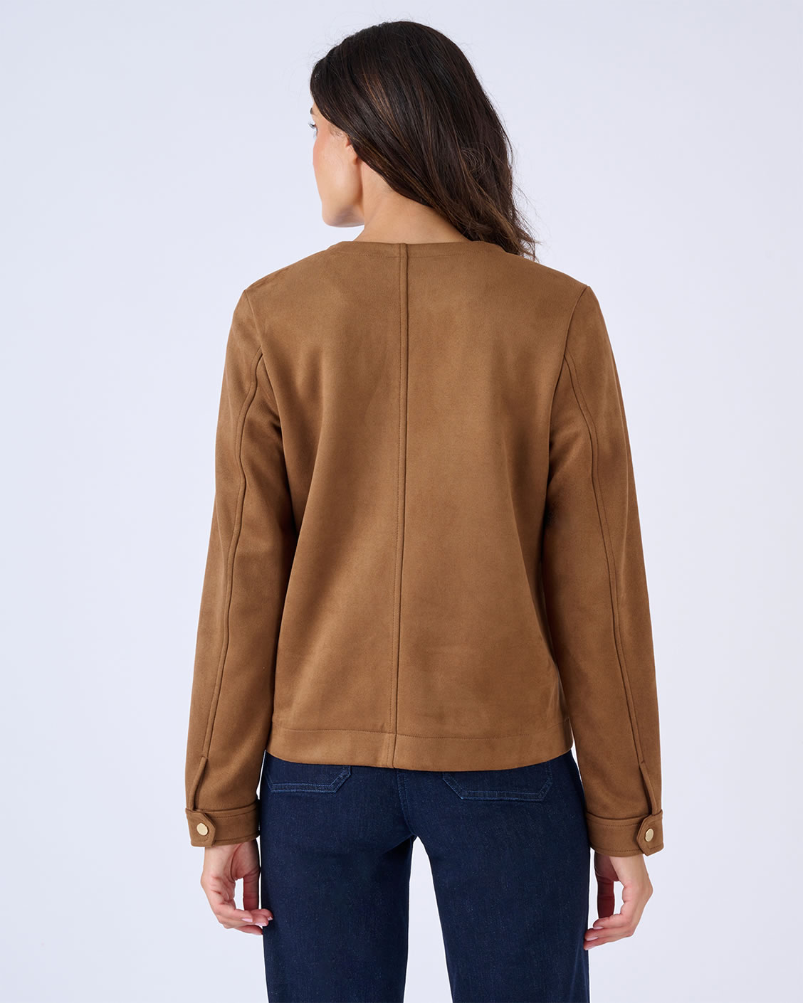 Veste suédine
