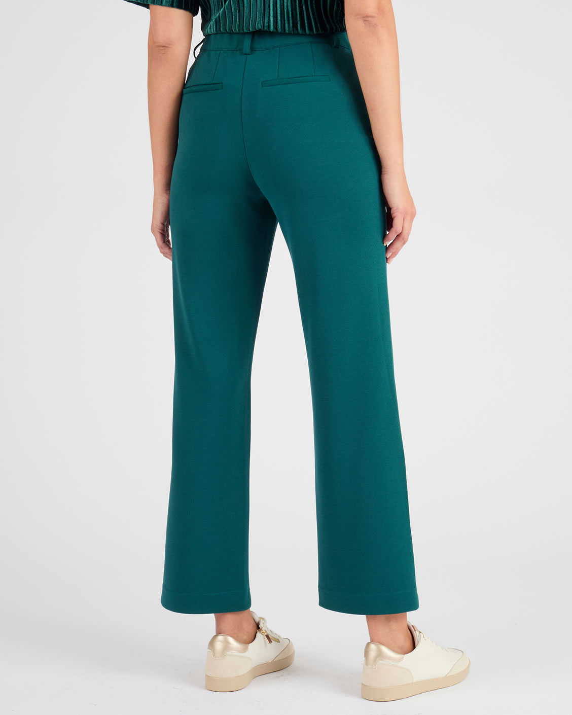 Pantalon 7/8ème maille crêpe