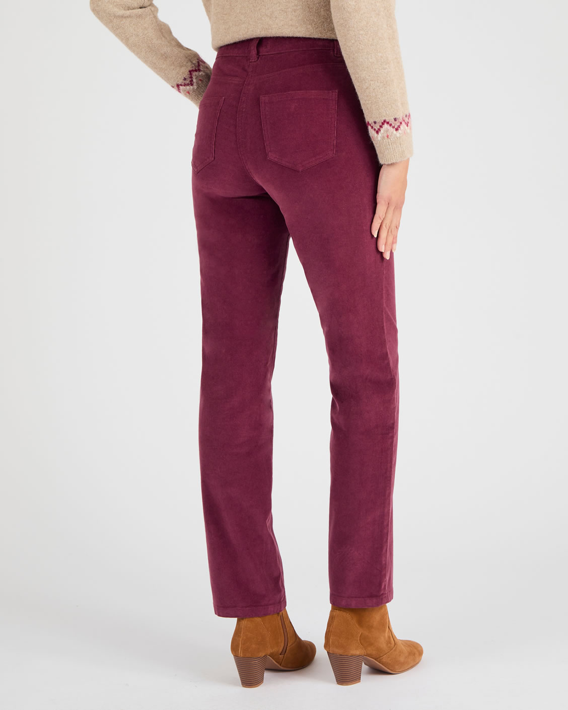 Pantalon velours milleraies Perfect Fit by Damart