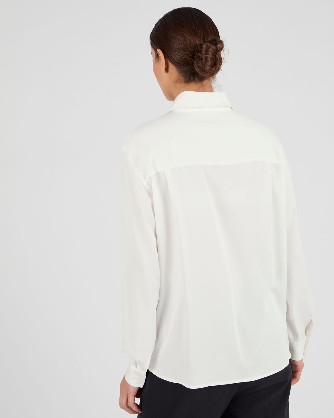 Chemisier col bijoux fantaisie pure viscose