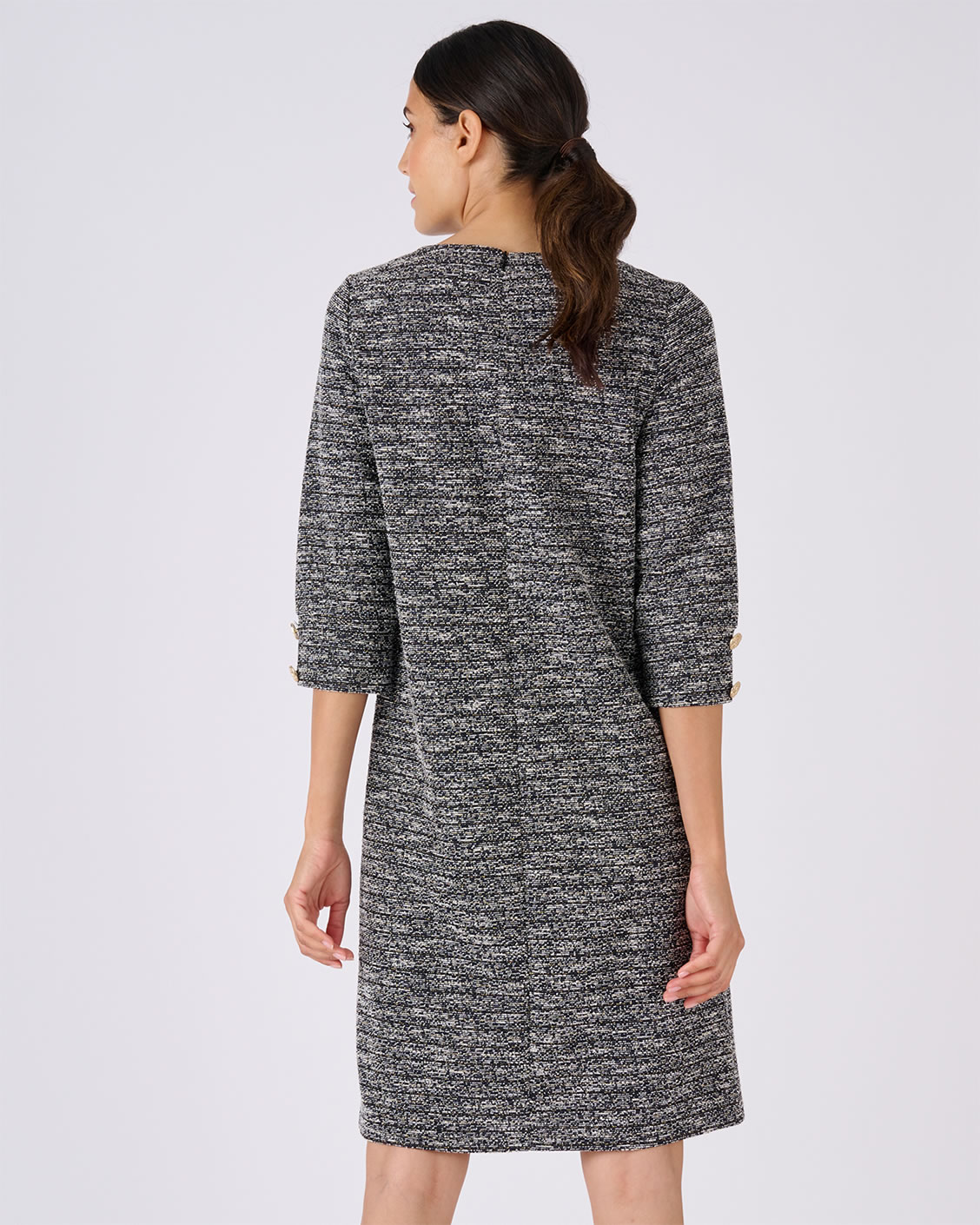Robe en tweed