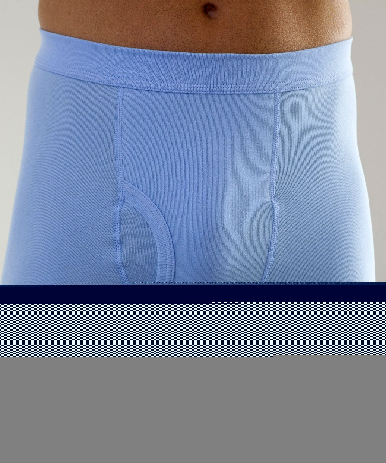 Lot de 2 boxers ouverts devant pur coton peigné