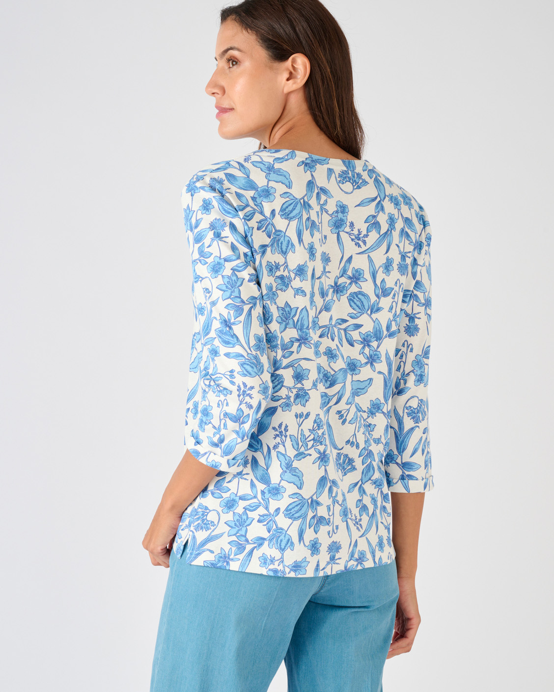 T-shirt uni ou imprimé pur coton