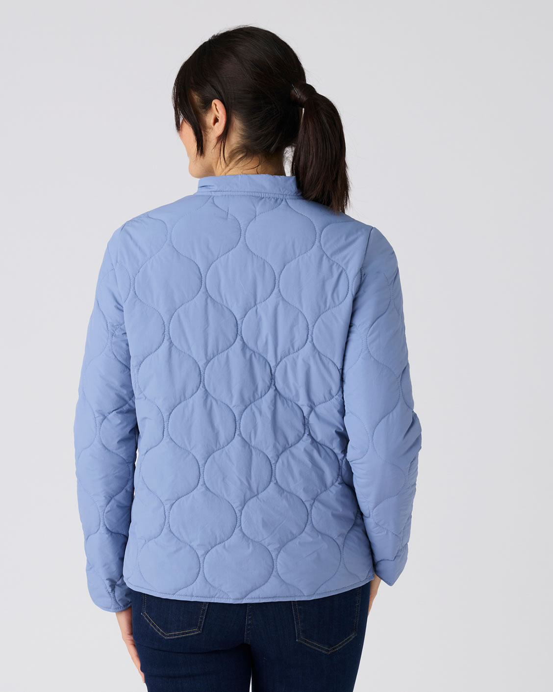 Veste gaufrée matelassée