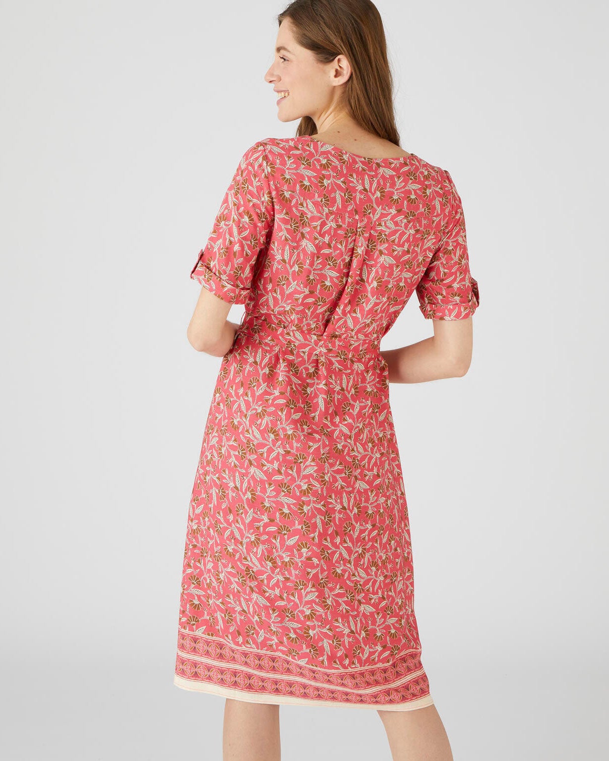 Robehousse fluide imprimée Robes Damart Luxembourg