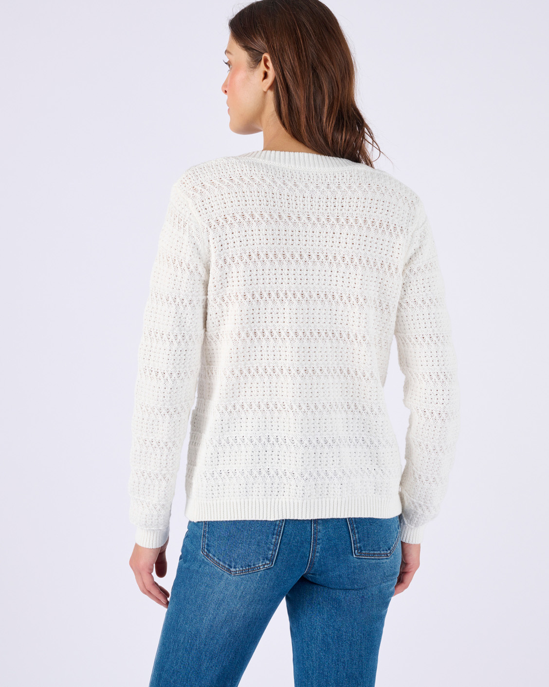 Cardigan court jeu de maille