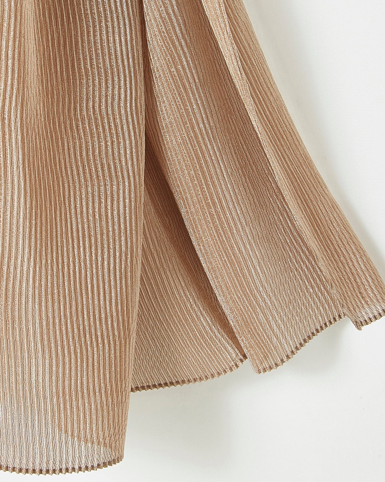 Foulard plissé