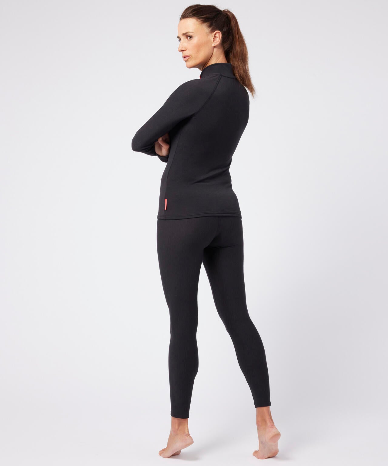 T-shirt col zippé Comfort Thermolactyl 4 femme