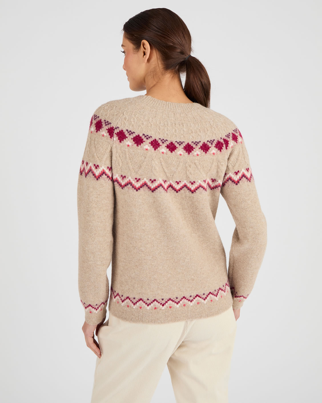 Pull jacquard Thermolactyl.