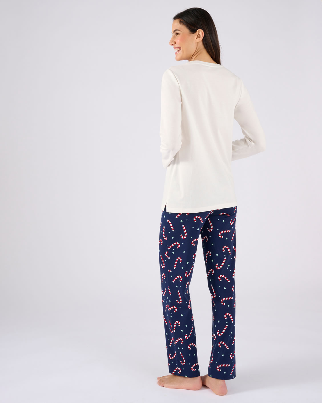 Pyjama de Noël en maille jersey pur coton