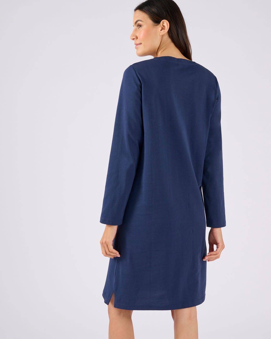 Chemise de nuit de Noël en maille jersey pur coton