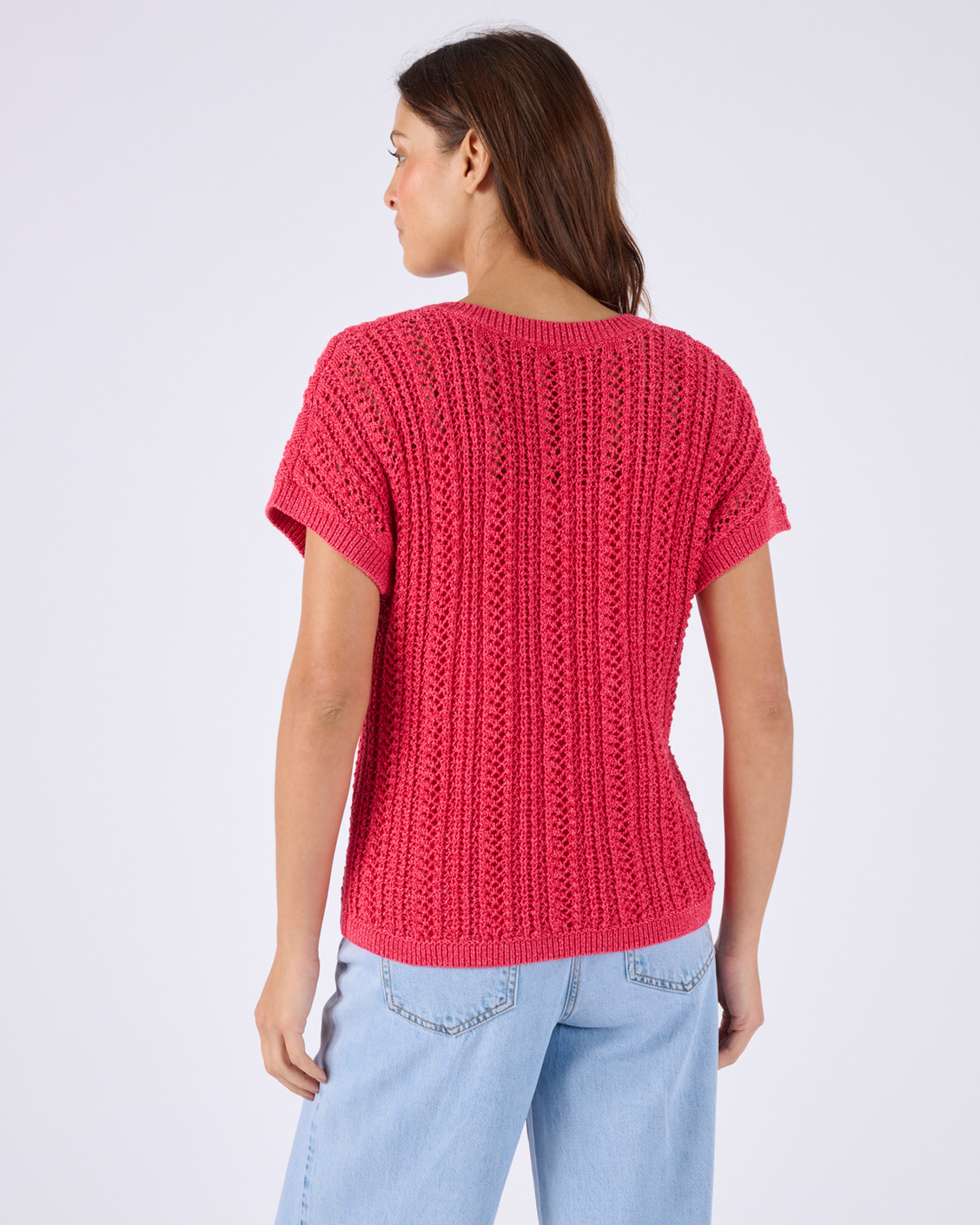 Pull à côtes fantaisie